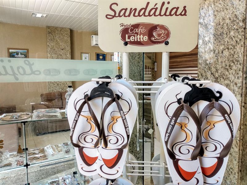 Sandálias Café com Leitte